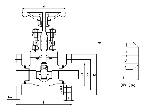 API602 Кованые задвижки-4